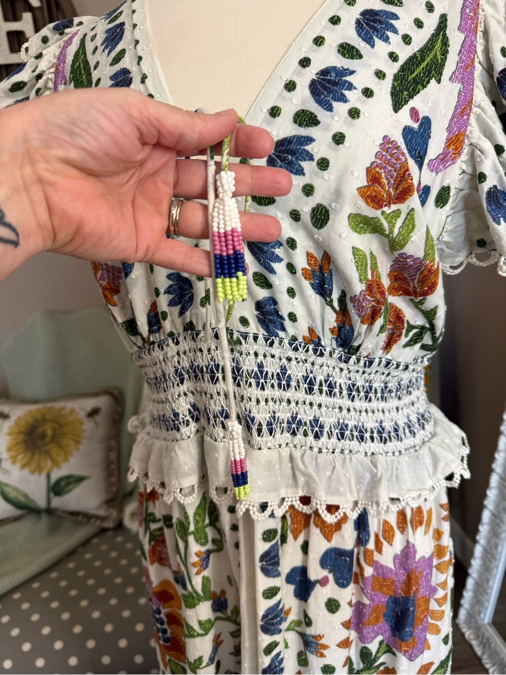 Farm Rio • Summer Garden Maxi Dress - Picture 14 of 16